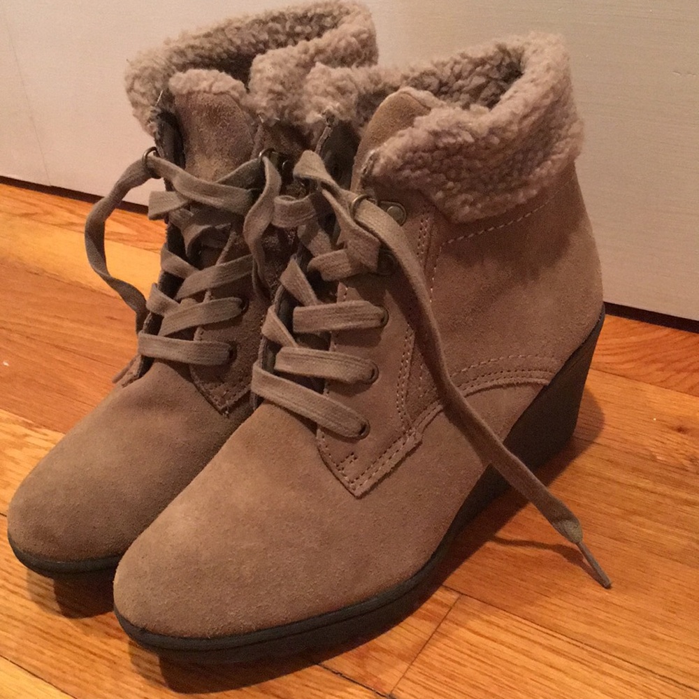 Never worn wedge shoes
